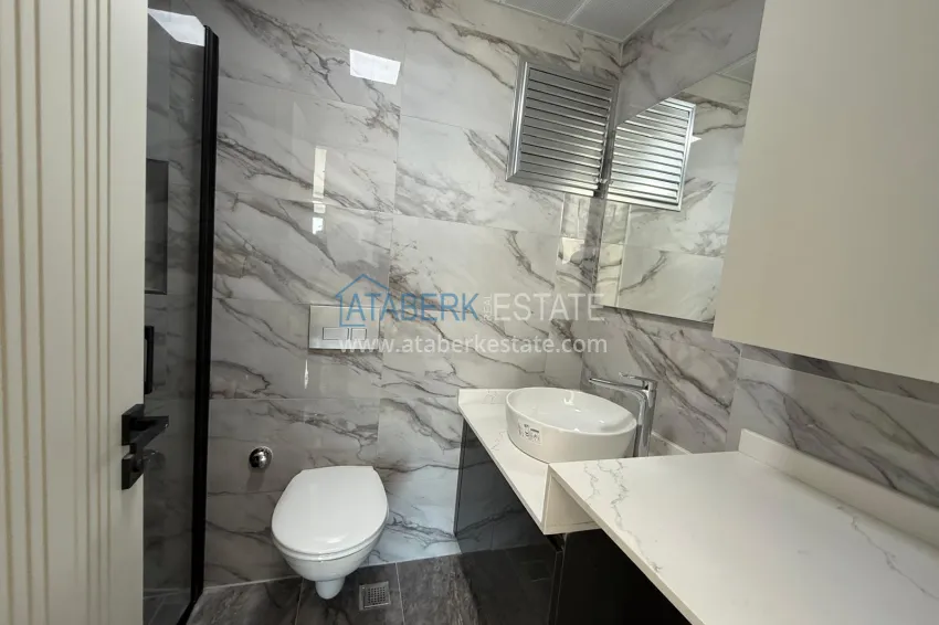 Purchase Finely finished one-bedroom apartment in a comfort-class residence — Kargicak district, Alanya 4 