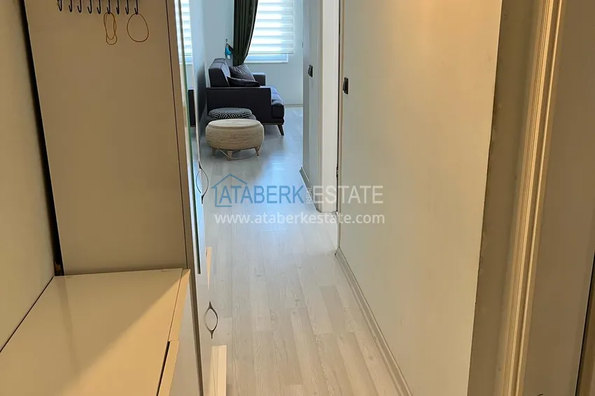 Purchase  1+1 apartment of 72 m2 in the center of Alanya with new furniture and two balconies - Cleopatra beach area 4 