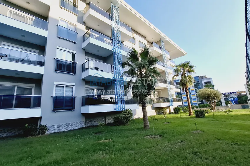 One bedroom apartment with furniture in a cozy complex — Kestel, Alanya 5