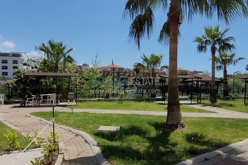 Real estate for a residence permit. Two-bedroom apartment with furniture and views of the Dim River — Alanya, Tosmur 5 