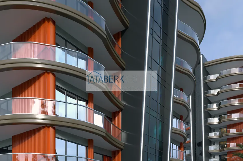 Panoramic views and comfort — 1+1 and 2+1 apartments in a stylish complex, Mahmutlar, Alanya 5 