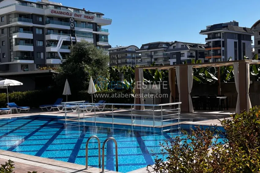 One bedroom apartment with furniture and sea view at a bargain price — Kargicak, Alanya 5 