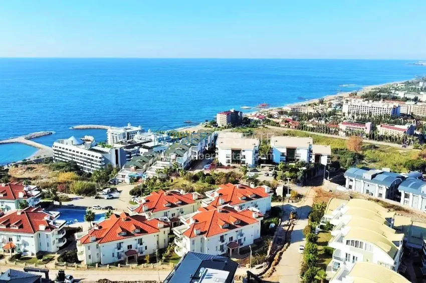 Furnished 2+1 garden duplex with sea views in the Konakli area. Property for a residence permit in Alanya 5 