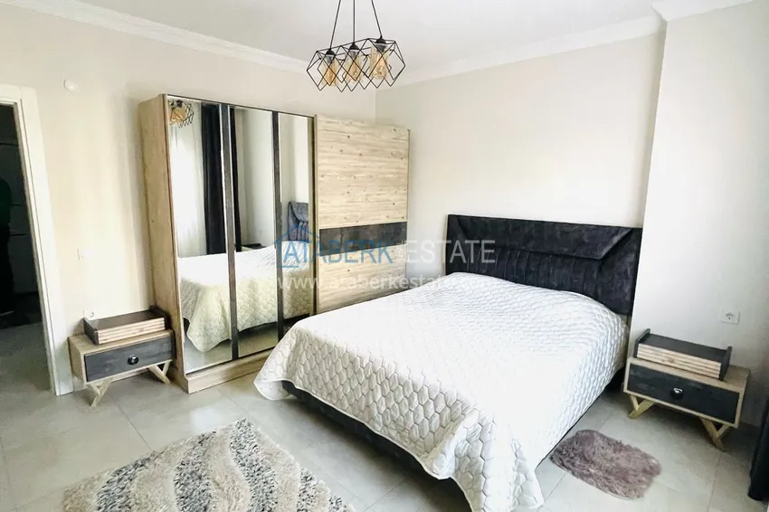 Purchase  Furnished one-bedroom apartment for rent in a prestigious residence — Oba district, Alanya B1 5 