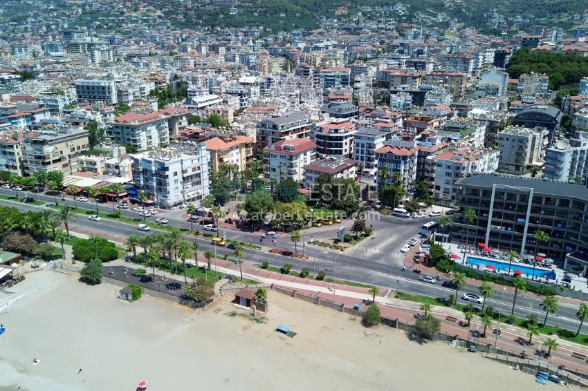 4+1 panoramic penthouse duplex in the center of Alanya — the first coastal one, suitable for citizenship 5