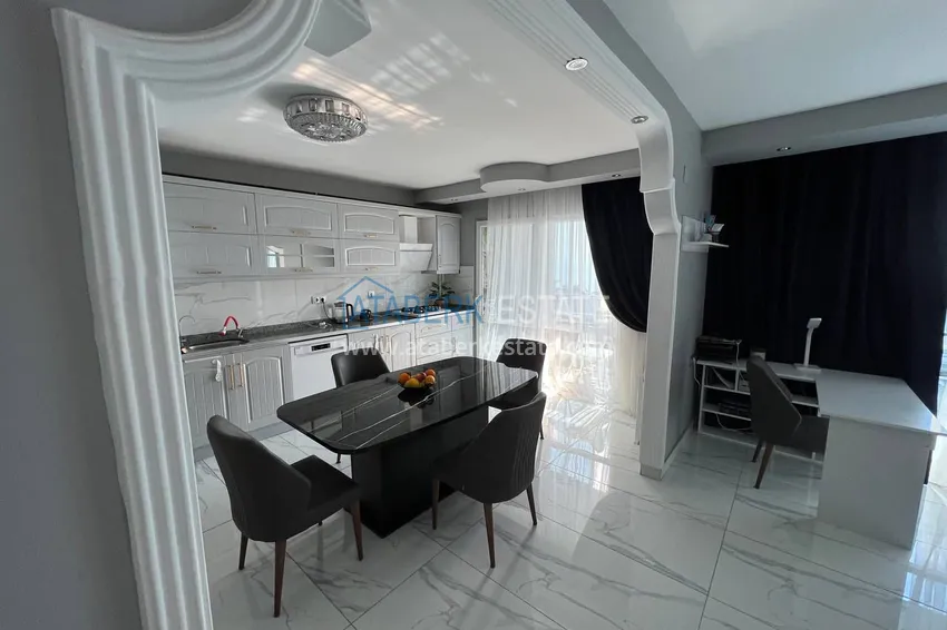 Purchase Panoramic linear apartment with furniture in Mersin — Davultepe, just 250 meters from the sea 7 