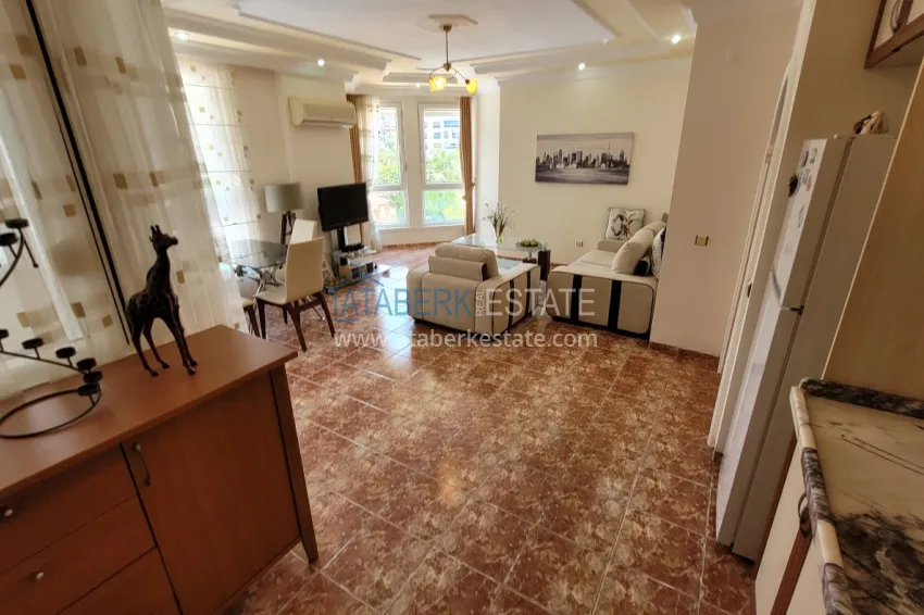 Purchase Real estate for a residence permit. Two-bedroom apartment with furniture and views of the Dim River — Alanya, Tosmur 5 