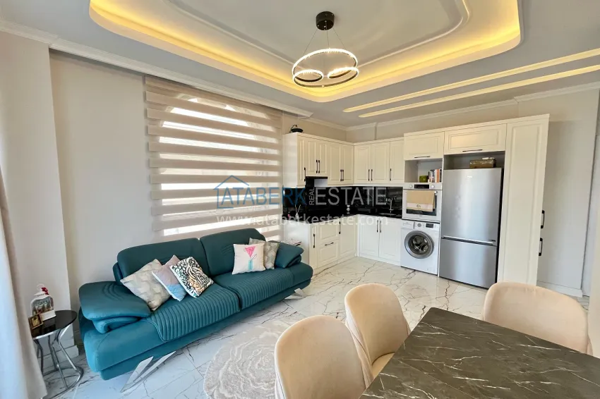 Purchase Great price! Stylish 1+1 turnkey apartment in a comfort-class residence — Oba, Alanya 6 