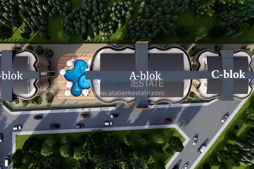 Panoramic views and comfort — 1+1 and 2+1 apartments in a stylish complex, Mahmutlar, Alanya 6 