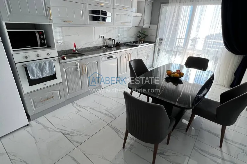Purchase Panoramic linear apartment with furniture in Mersin — Davultepe, just 250 meters from the sea 8 