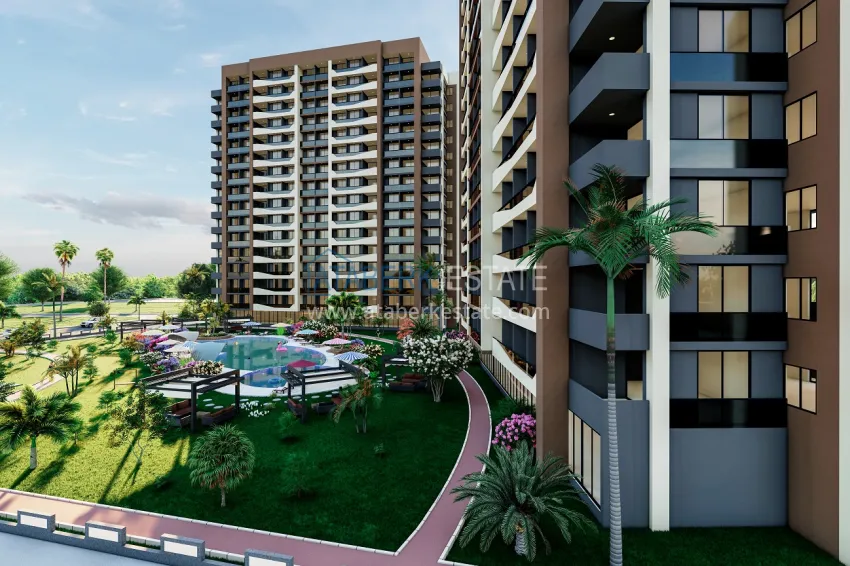 Elite residence under construction in Mersin, Tomyuk district 6