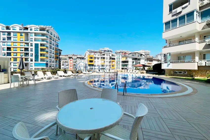 Apartment 2+1 with furniture and sea view, suitable for a residence permit — Tosmur, Alanya 6 