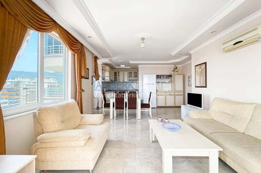 Purchase Apartment 2+1 with furniture and sea view, suitable for a residence permit — Tosmur, Alanya 7 