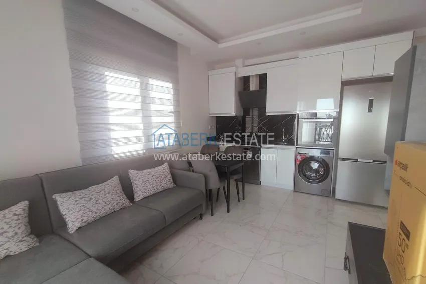 Purchase  1+1 apartment for rent with new furniture in Payallar, Alanya A26 2 
