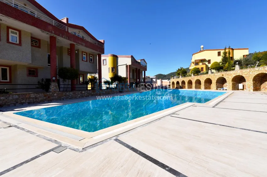 Luxury villa in Alanya — Bektash district. Panoramic view, stylish design, suitable for citizenship! 6