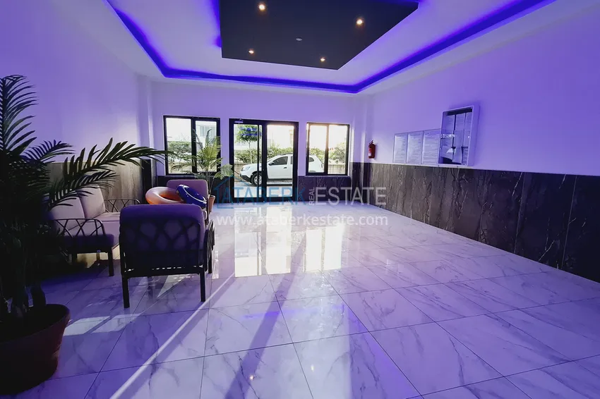 One bedroom apartment with furniture in a cozy complex — Kestel, Alanya 10