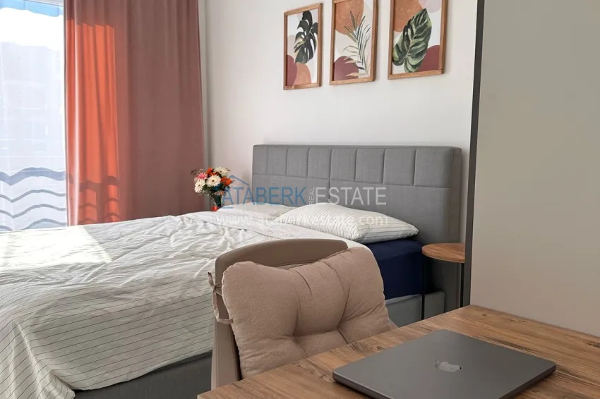 Purchase A profitable investment! Beautiful furnished apartment in Avsallar — suitable for short-term rent! 12 