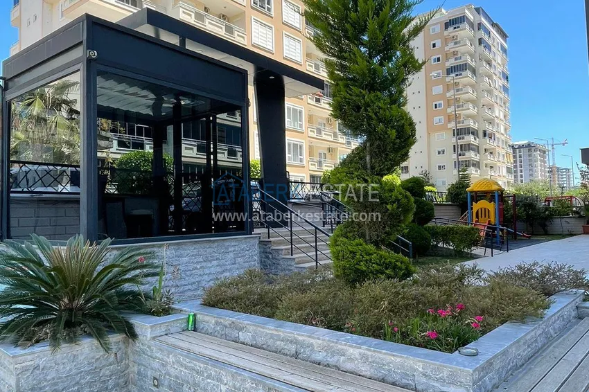 Two bedroom apartment with panoramic sea and mountain views in the center of Mahmutlar 7 