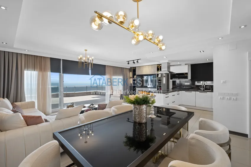 Purchase  Luxury 4+1 duplex with panoramic sea views — Konakli, Alanya 8 