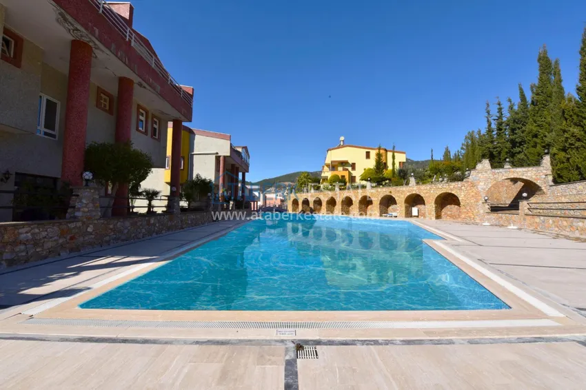 Luxury villa in Alanya — Bektash district. Panoramic view, stylish design, suitable for citizenship! 7