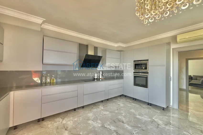 Purchase Luxury villa in Alanya — Bektash district. Panoramic view, stylish design, suitable for citizenship! 7