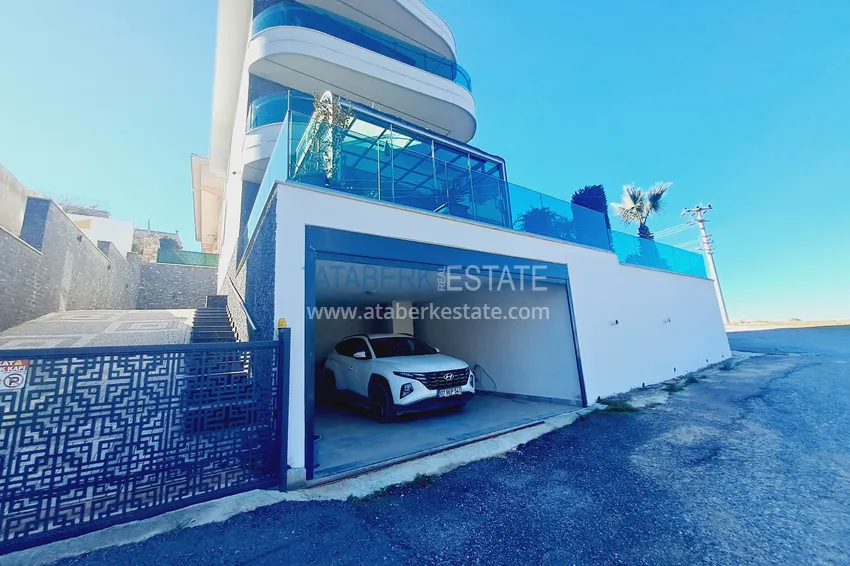 Luxury turnkey villa in the premium segment from the owner in Alanya, Kargicak district 5 