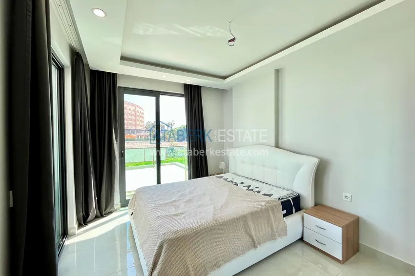 Purchase Turnkey 1+1 apartment with sea view in a complex on the beachfront — Mahmutlar, Alanya 8 