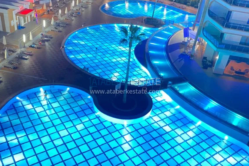 Four-room apartment in one of the best complexes in Mahmutlar — Alanya 8 