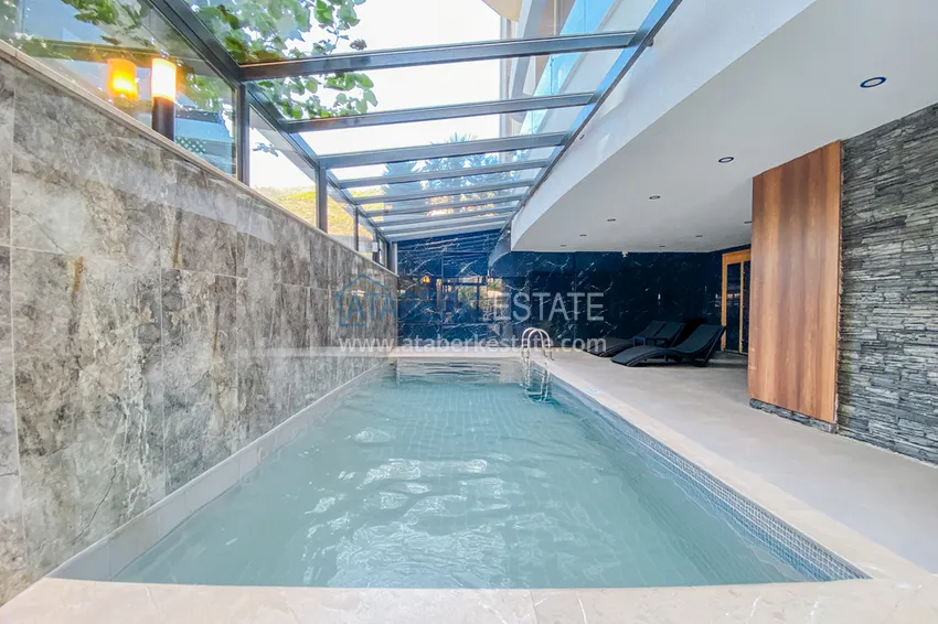 One bedroom apartment in a modern complex — the center of Alanya, Cleopatra beach area 8 