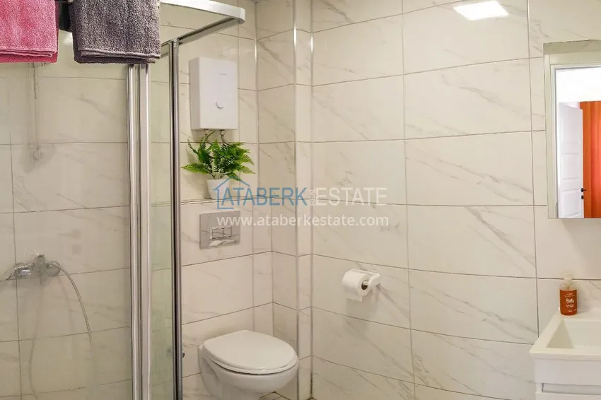 Purchase  1+1 furnished apartment from the owner in Mahmutlar, Alanya 8 