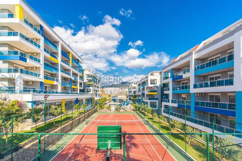 Furnished one-bedroom apartment for rent in Alanya, Kestel district - exclusive B19 complex 9 