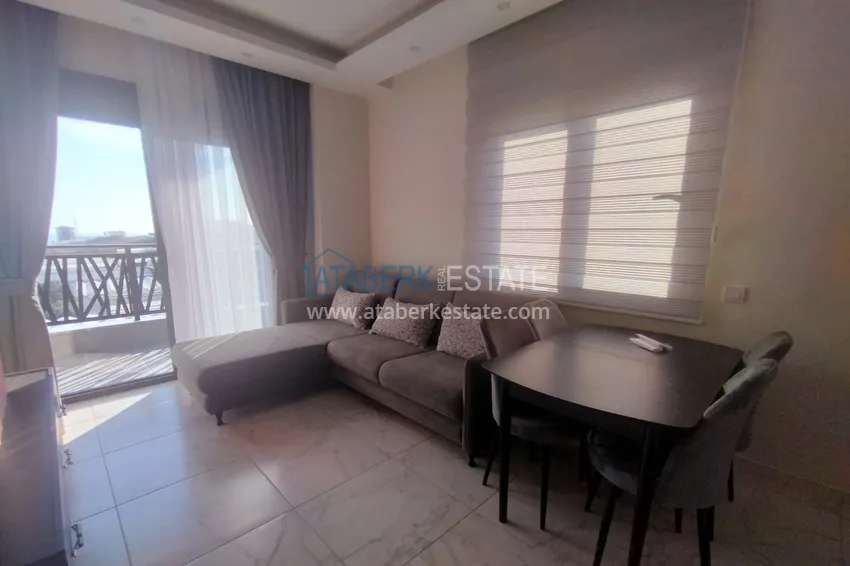 Purchase  1+1 apartment for rent with new furniture in Payallar, Alanya A26 4 