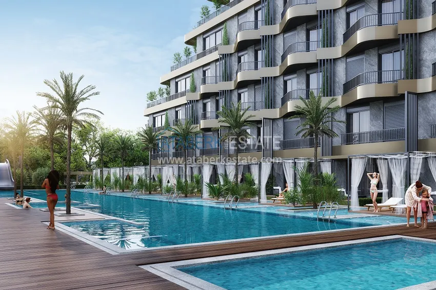 Luxury residential complex in the resort area of Kundu, Antalya — a hotel-type concept project 9 
