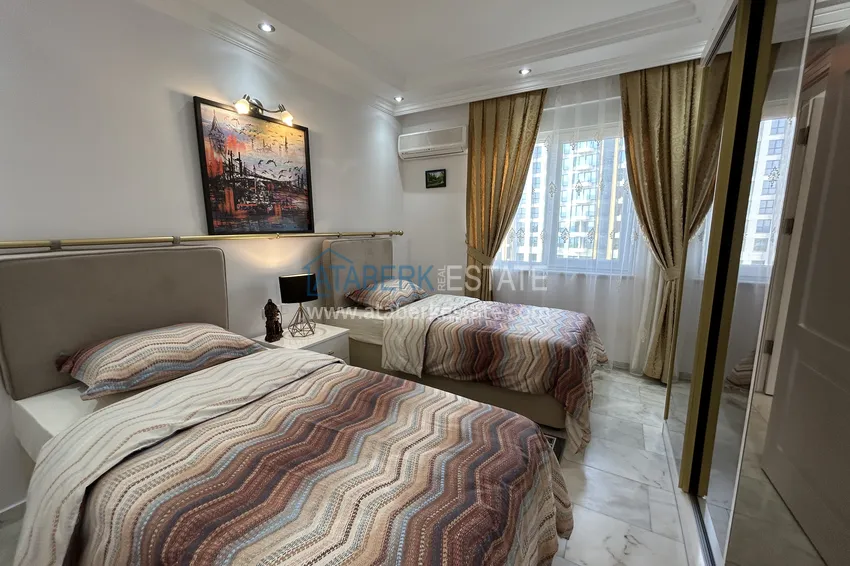 Purchase  Luxury 2+1 apartment in a prestigious complex on the beachfront — Alanya, Mahmutlar 9 