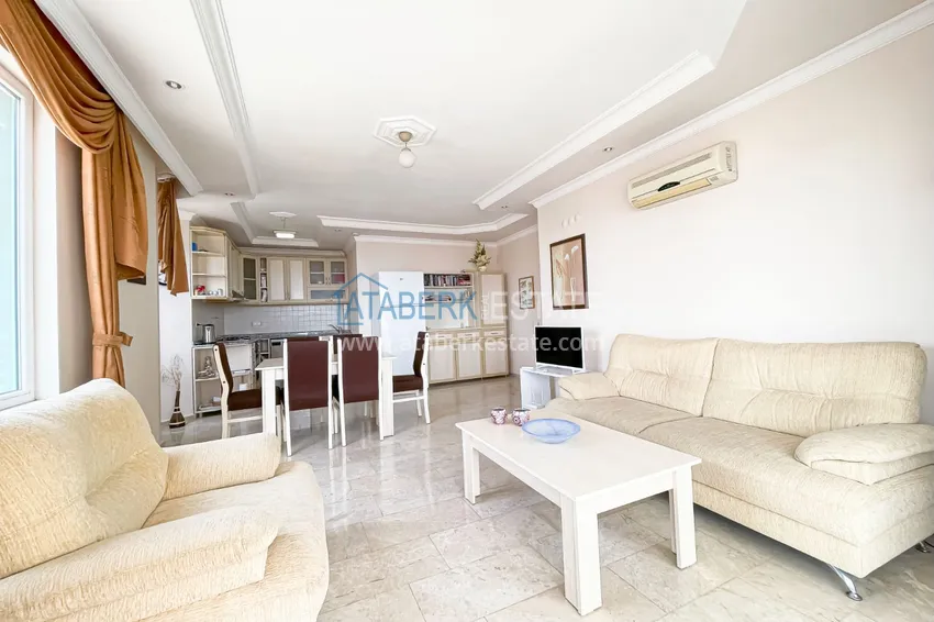 Purchase Apartment 2+1 with furniture and sea view, suitable for a residence permit — Tosmur, Alanya 9 