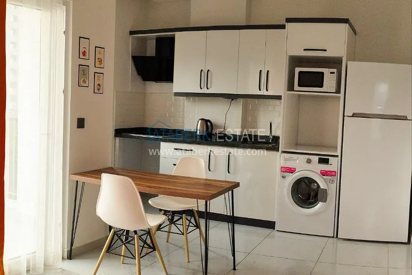 Purchase  1+1 furnished apartment from the owner in Mahmutlar, Alanya 2 