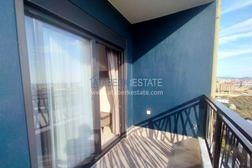 Purchase  1+1 apartment for rent with new furniture in Payallar, Alanya A26 5 
