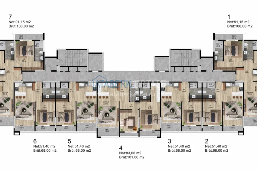 Buy cheap Elite residence under construction in Mersin, Tomyuk district 8