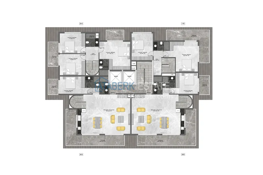 Buy cheap Apartments from the developer - a new residential complex in Kargicak, Alanya 3 