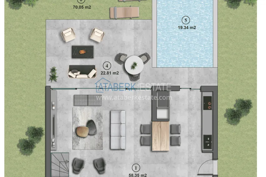 Buy cheap Luxury villas in Konakli — comfort all year round surrounded by nature and sea 15 