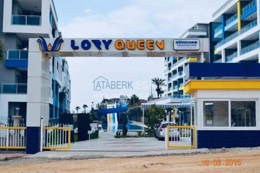 Furnished one-bedroom apartment for rent in Alanya, Kestel district - exclusive B19 complex 22 