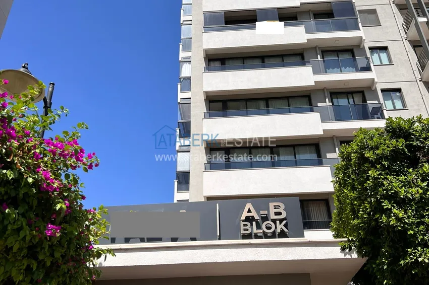 Spacious linear 4+1 apartment in a new residential complex, Yenisehir district - Mersin 1 