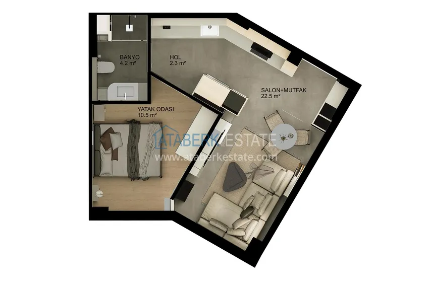 Buy cheap Luxury residential complex in the resort area of Kundu, Antalya — a hotel-type concept project 6 