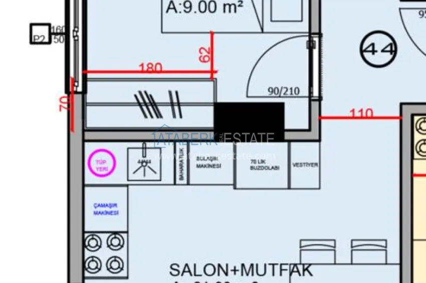 Buy cheap Three-room apartment with sea view in Alanya, Demirtas district — short-term rental permit available 1