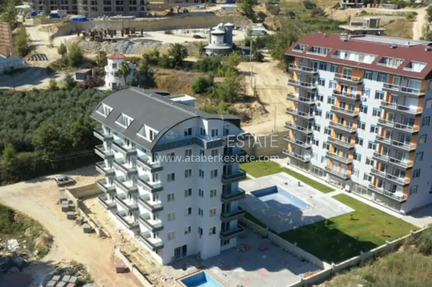 One bedroom apartment for rent in Avsallar, in a modern new complex No. 7 1