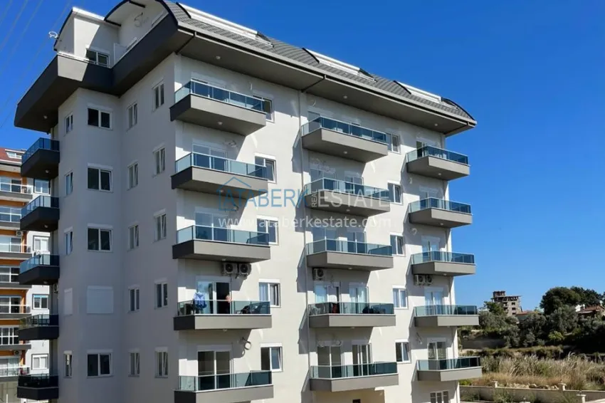 One bedroom apartment for rent in Avsallar, in a modern new complex No. 7 2