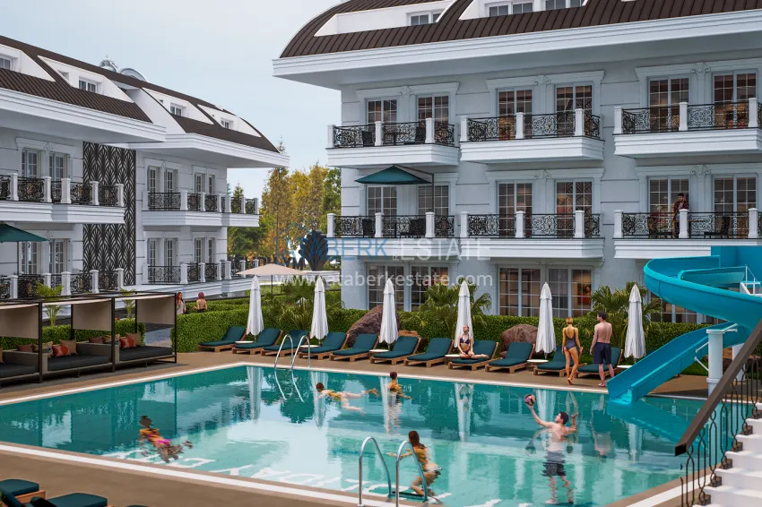 A new architectural masterpiece on the coast of Alanya, Turkler district — an investment project with villas and apartments 11 