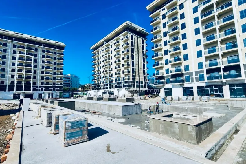 Three-room apartment with sea view in Alanya, Demirtas district — short-term rental permit available 10