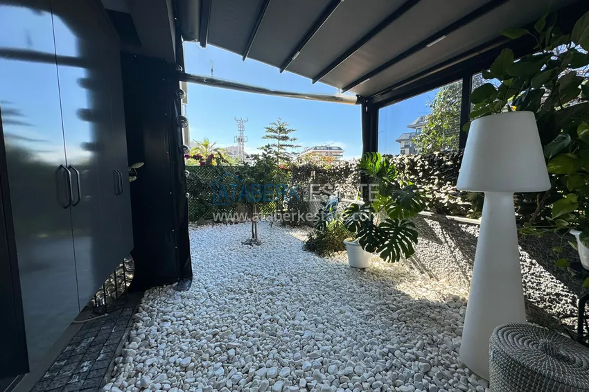 Purchase  Garden duplex in Alanya — Oba district, with furniture, private area and swimming pool 10 