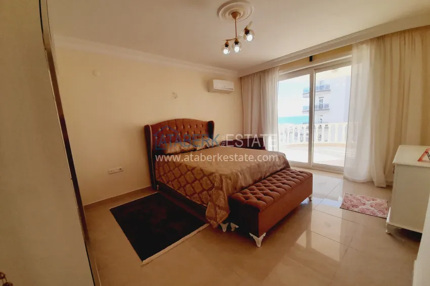 Purchase  Two-bedroom apartment with furniture and sea view — Alanya, Mahmutlar, Tuesday Market District 10 